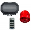 Protect 800 Outdoor Wireless Receiver with an adjustable Weatherproof Siren