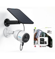 Reolink Go Battery 4G CCTV Camera with Solar Panel & 16 GB SD Card