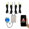 4G KP Temperature & Power Status Monitor with 4 Heavy Duty 20 metre Probes.
