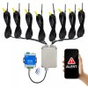 Temperature & Power Status Monitor (4G GSM) with 8 Heavy Duty 20m Probes (KP)
