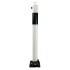 900-76 White & Black Fold Down Parking Post