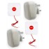 HY Twin Pack Pull Cord Wireless SOS Alarm