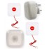 HY Twin Pack Pull Cord Wireless SOS Alarm