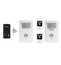 4G UltraPIR Two Room Alarm