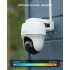 Battery External WIFI 4K Pan & Tilt CCTV camera / Intelligent Detection / Night Vision / IP64 (Argus PT Ultra)