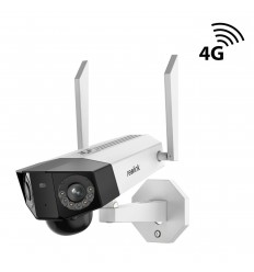 Dual Lens WiFi Reolink (Duo WiFi) CCTV Camera - Smart Person & Vehicle Detection, 2K 4MP, Colour Night Vision