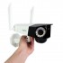 Dual Lens WiFi Reolink (Duo WiFi) CCTV Camera - Smart Person & Vehicle Detection, 2K 4MP, Colour Night Vision