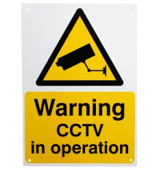 Help Protect your Parked Van - A4 External CCTV Warning Sign