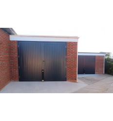 H/D Removable Round Black Security Post