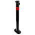 610 Black Fold Down Parking Post, Red Reflective Band (001-** K/D, 001-** KA)