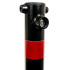 610 Black Fold Down Parking Post, Red Reflective Band (001-** K/D, 001-** KA)