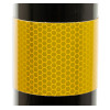 610 Black Fold Down Parking Post, Yellow Reflective Band (001-** K/D, 001-** KA)