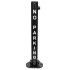 610 Black Fold Down Parking Post, No Parking (001-4920 K/D, 001-4910 KA)