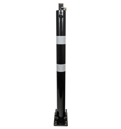 810 Black Fold Down Parking Post (001-4790 K/D, 001-4780 K/A).