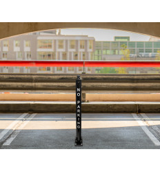 810 Black Fold Down Parking Post No Parking (001-** K/D, 001-** K/A).