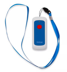 Wireless Alert System 900m - 2 Portable Panic Buttons / Siren / Flash / LEDs / Stop Button (DA600+)