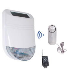 HY Wireless Water Alarm with Solar Siren