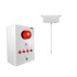 Long Range (900 metre) Wireless Disabled Toilet Alarm with Control Box & 1 Pull Cord (DA600+)