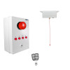 Long Range (900 metre) Wireless Disabled Toilet Alarm with Control Box, Reset Remotes, & 1 Pull Cord (DA600+)