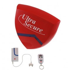 Water & Flood Sensor & Battery Smart Alarm Siren & Flashing Strobe.