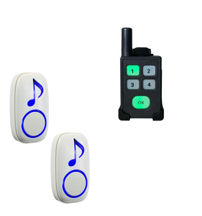 DA600+ Long Range Portable Pager Door Bell