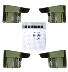 Protect 800 Driveway Alert System - 4 x PIR's with New Multiple Lens Caps