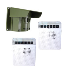 Protect 800 Driveway Alert System with 2 x Receivers & attachable Lens Caps