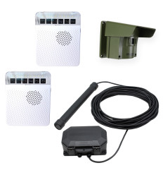 Protect 800 Wireless Vehicle Detecting Probe, PIR & 2 x Receiver Driveway Alarm Kit