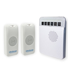 Long Range 800 metre Wireless Doorbell Kit with 2 Push Button (Protect 800)