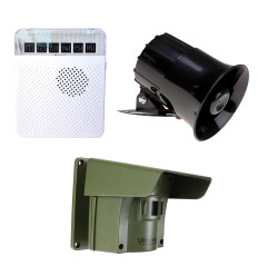 Protect 800 Driveway Alert System with Multiple Lens Caps & a Wired Siren