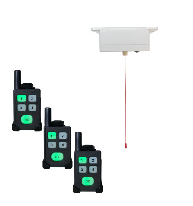 Wireless Portable Disabled Toilet (600 metre) Alert System (DA600+)