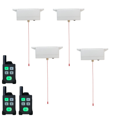 Wireless Portable Disabled Toilet (600 metre) Alert System (DA600+)