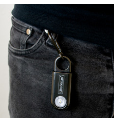 Black - Personal Alarm (PA130-LED)