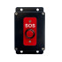 High-Resistance Wireless Button, 800m / Black Enclosure, Universal "Bell" Symbol (PROTECT 800 Range)