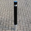 H/D Removable Round Black Security Post