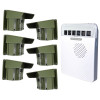 Protect 800 Driveway Alert System - 5 x PIR's with New Multiple Lens Caps
