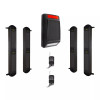 2 Sets of Wireless Perimeter 2B Beams, 900m Range + Outdoor Solar Siren/Chime (DA600+)