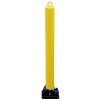 900Y-76 Fold Down Parking Post with Integral Lock & Top Mounted Eyelet (001-1670 K/D, 001-1660 K/A).