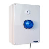 Wireless Lockdown Control Boxes with Blue Strobes, Multi-Tone Sirens, Signal Repeater, Portable Trigger & Stop Buttons