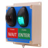 Green & Red Wireless Door Entry Lights for Shops & Retail