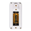 Wireless Warehouse/Industrial Doorbell Kit with Battery Operated Simple Bell & Button (PROTECT 800)