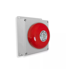 Wireless Warehouse/Industrial Doorbell Kit with Battery Operated Simple Bell & Button (PROTECT 800)