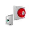 Wireless Warehouse & Industrial Doorbell Kit – Battery Operated Bell & Push Button (PROTECT 800)