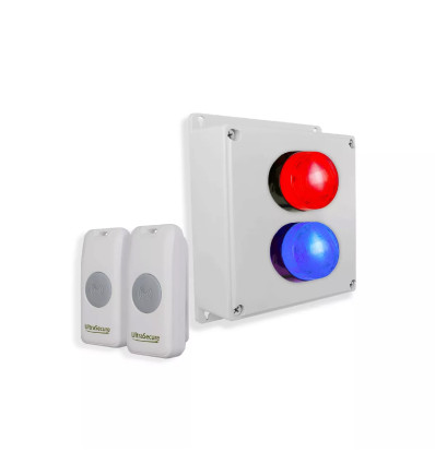 Wireless Warehouse/Industrial Doorbell Kit with Battery Operated Simple Bell & Button (PROTECT 800) Wireless Warehouse/Industrial Doorbell Kit with Battery Operated Simple Bell & Button (PROTECT 800)