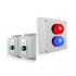 Wireless Warehouse/Industrial Doorbell Kit with Battery Operated Simple Bell & Button (PROTECT 800)