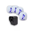 DA600 Battery PIR & 4 x Wireless Receivers (Driveway Alarm)