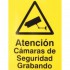 Spanish CCTV Window Sticker Sign