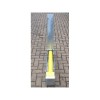 620 Yellow Fold Away Parking Post (post folded away into the ground tray).