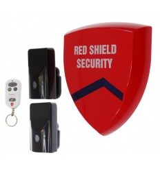 External Battery Wireless Smart Siren Alarm & 2 x PIR's