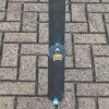 Galvanised 76 mm Diameter Removable Security Post & Chain Eyelet (padlock)